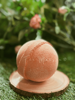 Bombe de bain - Pamplemousse et tangerine - Fee maison