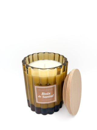 Bougie végétale parfumée - Bois de Santal - Fee maison