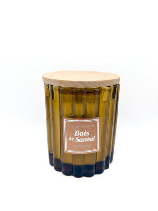 Bougie végétale parfumée - Bois de Santal - Fee maison