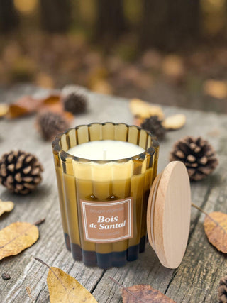 Bougie végétale parfumée - Bois de Santal - Fee maison