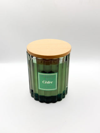 Bougie végétale parfumée - Cèdre - Fee maison