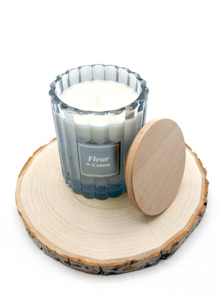 Bougie végétale parfumée - Fleur de coton - Fee maison