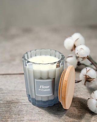 Bougie végétale parfumée - Fleur de coton - Fee maison