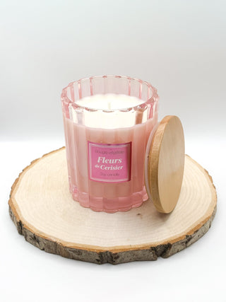 Bougie végétale parfumée - Fleurs de cerisier - Fee maison