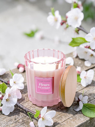 Bougie végétale parfumée - Fleurs de cerisier - Fee maison