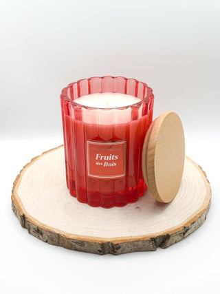 Bougie végétale parfumée - Fruits des Bois - Fee maison