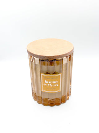 Bougie végétale parfumée - Jasmin en fleurs - Fee maison