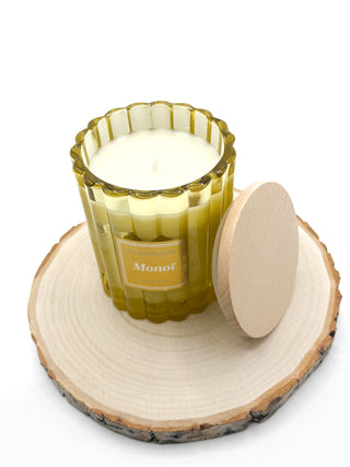 Bougie végétale parfumée - Monoï - Fee maison