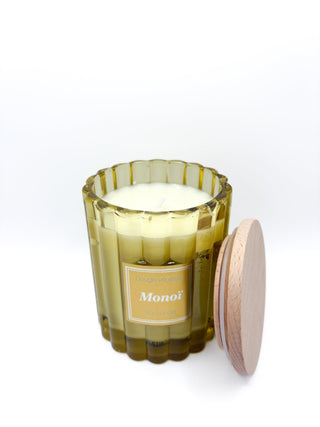 Bougie végétale parfumée - Monoï - Fee maison