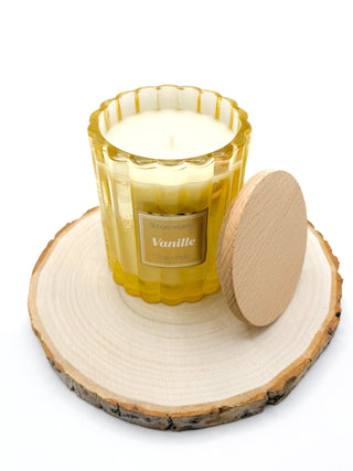 Bougie végétale parfumée - Vanille bourbon - Fee maison