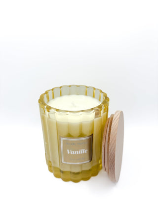 Bougie végétale parfumée - Vanille bourbon - Fee maison
