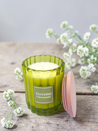 Bougie végétale parfumée - Verveine citronnée - Fee maison