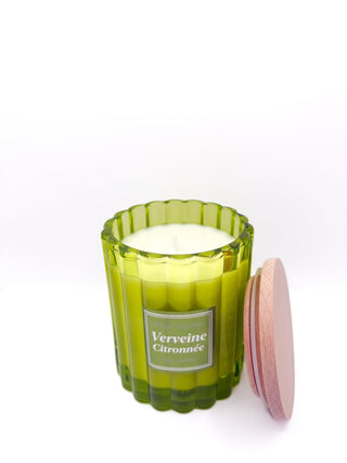 Bougie végétale parfumée - Verveine citronnée - Fee maison