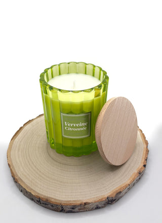 Bougie végétale parfumée - Verveine citronnée - Fee maison
