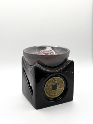 Brûle - parfum Pièce de monnaie porte - bonheur - Fee maison