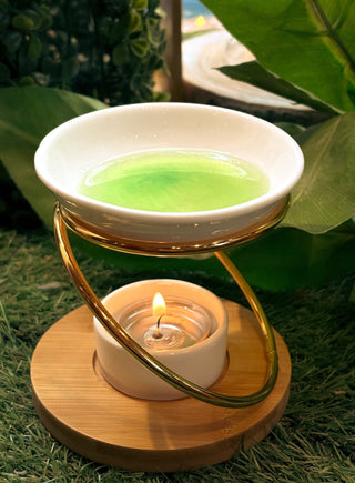 Brûle - parfum 'Pied doré torsadé' - Fee maison