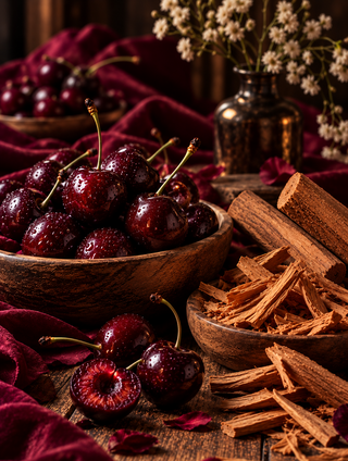 Fondants Cerise noire et santal