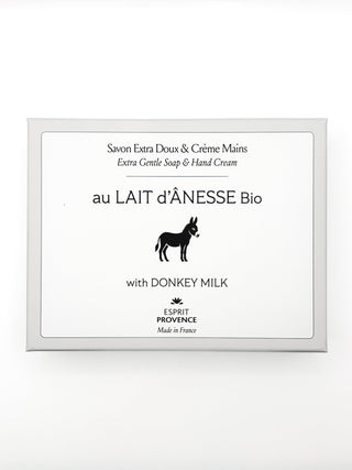 Coffret - Savon & Crème mains au lait d’ânesse Bio - Fee maison