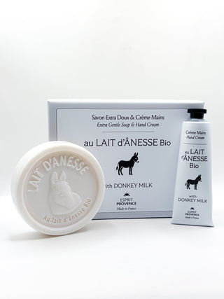 Coffret - Savon & Crème mains au lait d’ânesse Bio - Fee maison