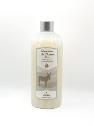 Bain moussant au lait d'ânesse bio