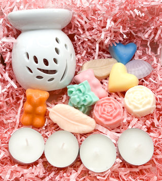 Pack cadeau - Un brûle - parfums et 10 fondants parfumés - Fee maison