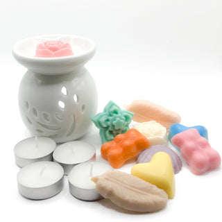 Pack cadeau - Un brûle - parfums et 10 fondants parfumés - Fee maison