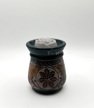 Petit brûle - parfum en stéatite coloré - Fee maison