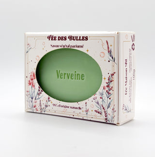 Savon végétal parfumé à la verveine - Fée des Bulles - Fee maison