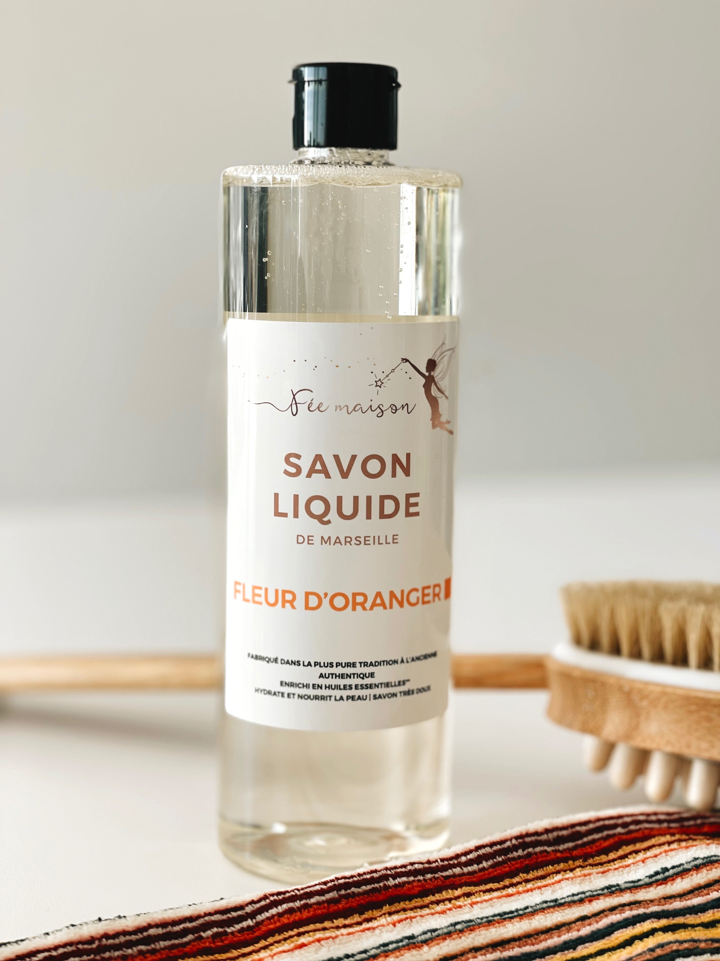 Savon liquide parfum fleur d'oranger Fee maison Savon liquide parfum fleur d'oranger Fee maison