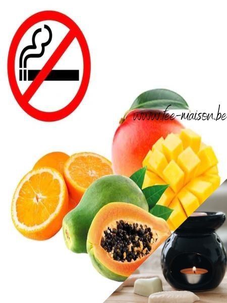 Bougie gourmande - Tropical anti tabac